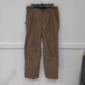 USED O'Neill Men's Explore Series Insulated Snow Pants Brown Size M $150 BB349